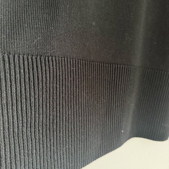 GAP Black Turtleneck 100% Cotton Minimalist L - Picture 3 of 8